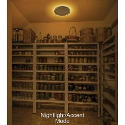 9 inch Color Selectable LED Flush Mount w/ Night Light Feature Optional White and Oil Rubbed Bronze Trim Rings by Commercial Electric 22 9 inch Color Selectable LED Flush Mount w/ Night Light Feature Optional White and Oil Rubbed Bronze Trim Rings by Commercial Electric -OCTO LIGHTS Shop white oil rubbed bronze commercial electric flush mount lights 56582112 1f 1000
