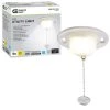 5 in. Closet Utility Light Lampholder with Pull Chain LED Flush Mount 650 Lumens 7-Watts 4000K Bright White by Commercial Electric -OCTO LIGHTS Shop white pull chain commercial electric flush mount lights 564211410 64 1000