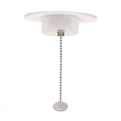 5 in. Closet Utility Light Lampholder with Pull Chain LED Flush Mount 650 Lumens 7-Watts 4000K Bright White by Commercial Electric -OCTO LIGHTS Shop white pull chain commercial electric flush mount lights 564211410 a0 1000